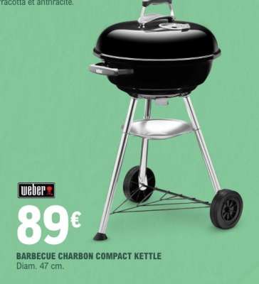Weber Barbecue Charbon Compact Kettle