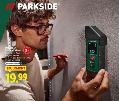 Parkside Télémètre Laser