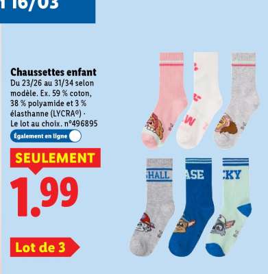 Chaussettes Enfant