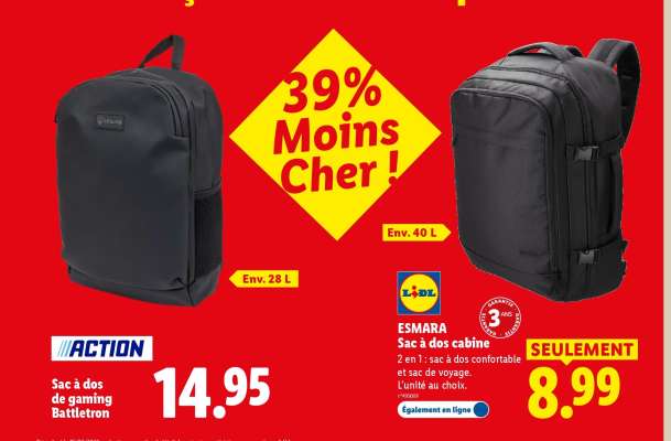 Sac à dos de gaming Battletron