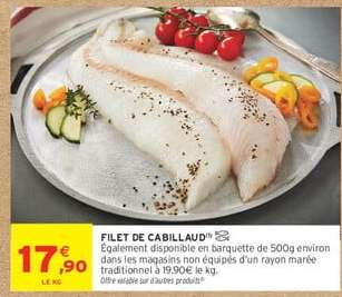 Filet De Cabillaud