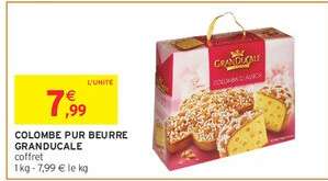 COLOMBE PUR BEURRE GRANDUCALE