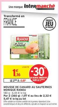 Mousse de Canard au Sauternes Monique Ranou