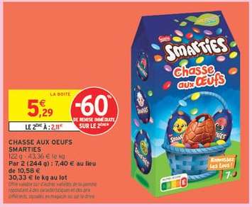 CHASSE AUX OEUFS SMARTIES