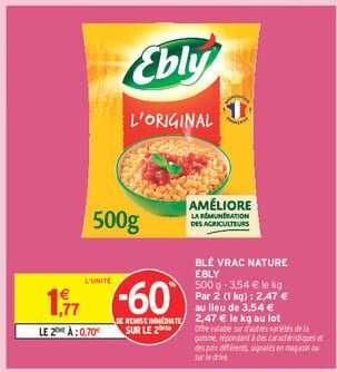 BLÉ VRAC NATURE EBLY