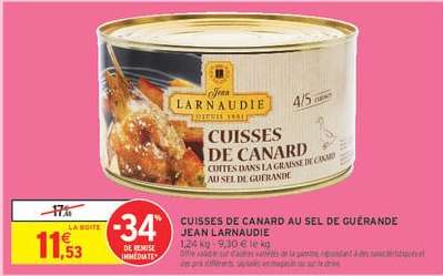CUISSES DE CANARD AU SEL DE GUÉRANDE JEAN LARNAUDIE