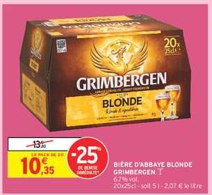 BIÈRE D'ABBAYE BLONDE GRIMBERGEN