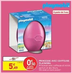 PRINCESSE AVEC COIFFEUSE PLAYMOBIL