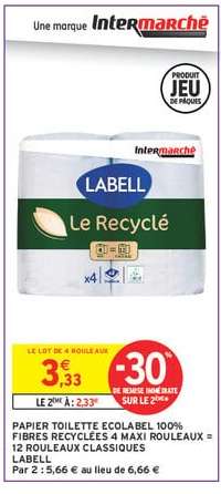 LE LOT DE 4 ROULEAUX