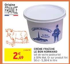 CRÈME FRAÎCHE LE BON NORMAND