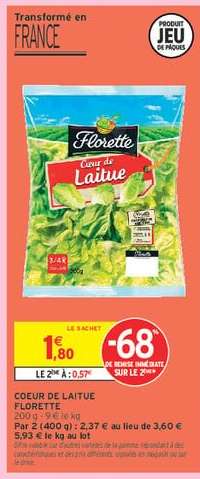Cœur de laitue FLORETTE