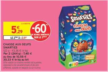 CHASSE AUX OEUFS SMARTIES