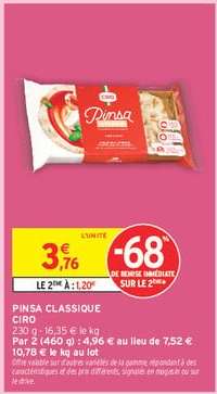 PINSA CLASSIQUE CIRO