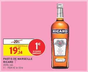 Pastis de Marseille 'Ricard'