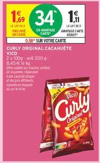 “CURLY” ORIGINAL CACAHUÈTE