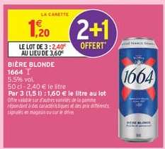 Bière Blonde 1664