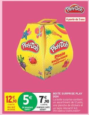 BOITE SURPRISE PLAY DOH