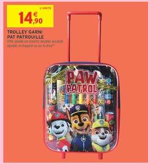 Trolley Garni Pat Patrouille