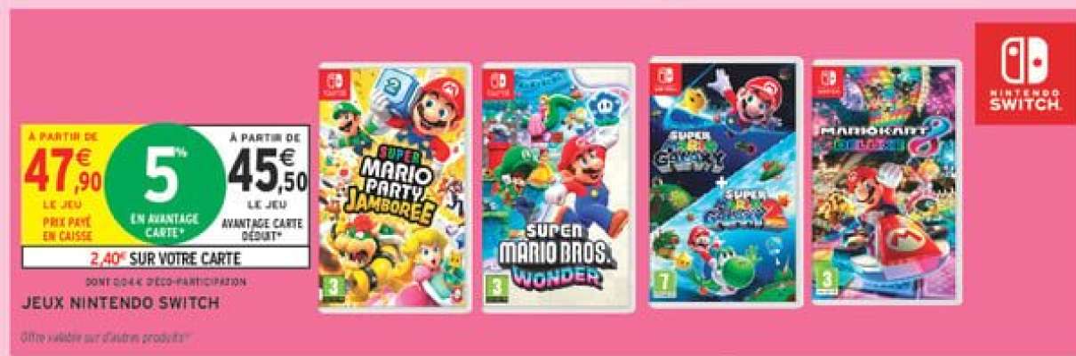 Jeux Nintendo Switch