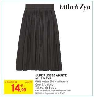 JUPE PLISSÉE ADULTE MILA & ZYA