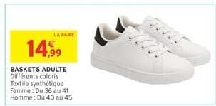 Baskets adulte