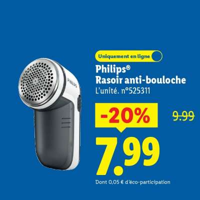 Philips Rasoir anti-bouloche