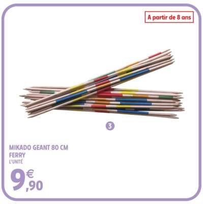 MIKADO GEANT 80 CM