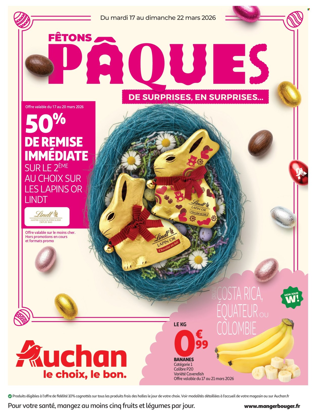 Catalogue Auchan - 17/03/2026 - 22/03/2026. Page 1