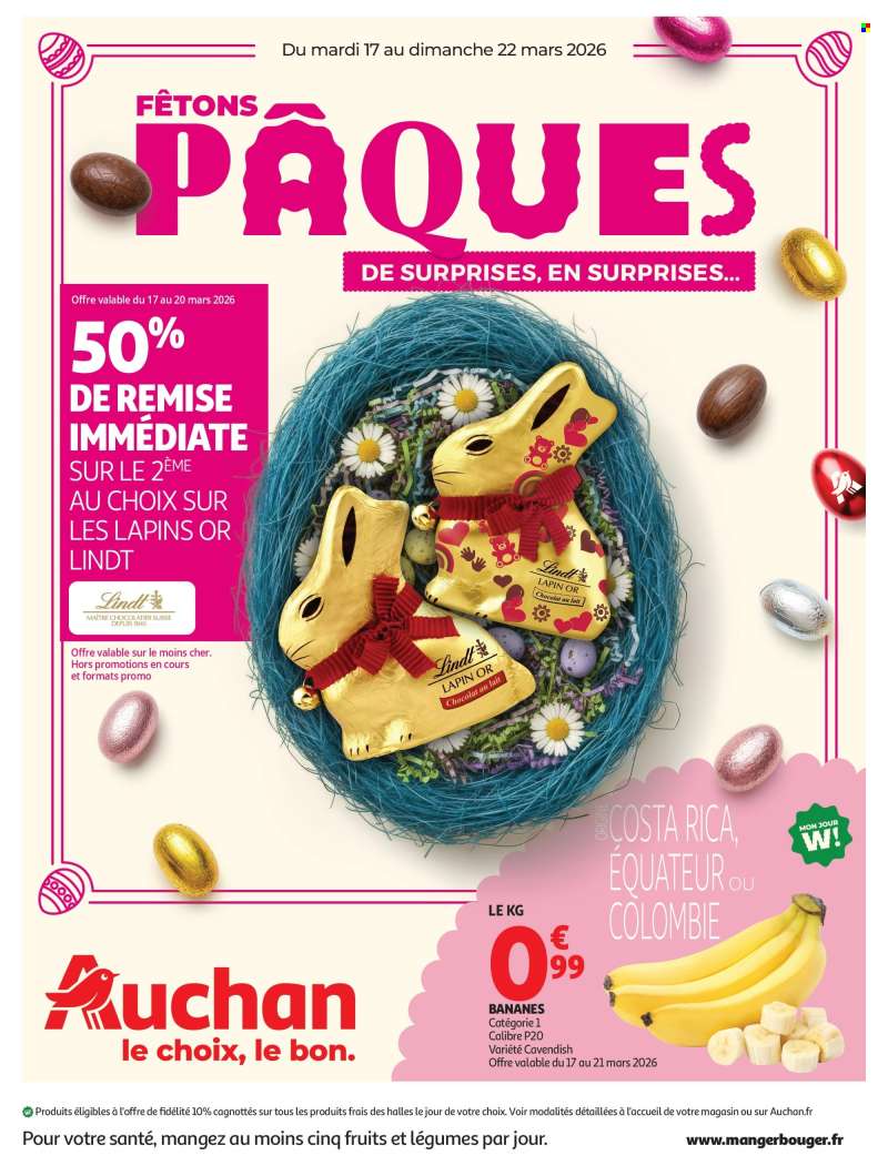 Catalogue Auchan - 17/03/2026 - 22/03/2026.