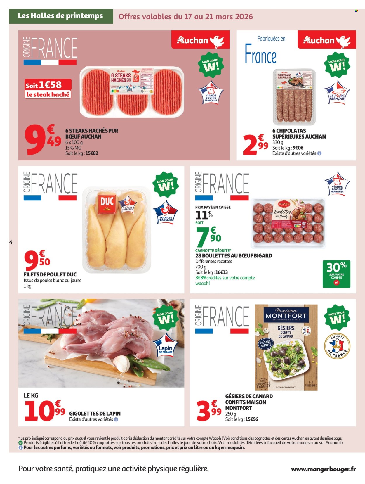 Catalogue Auchan - 17/03/2026 - 22/03/2026. Page 4