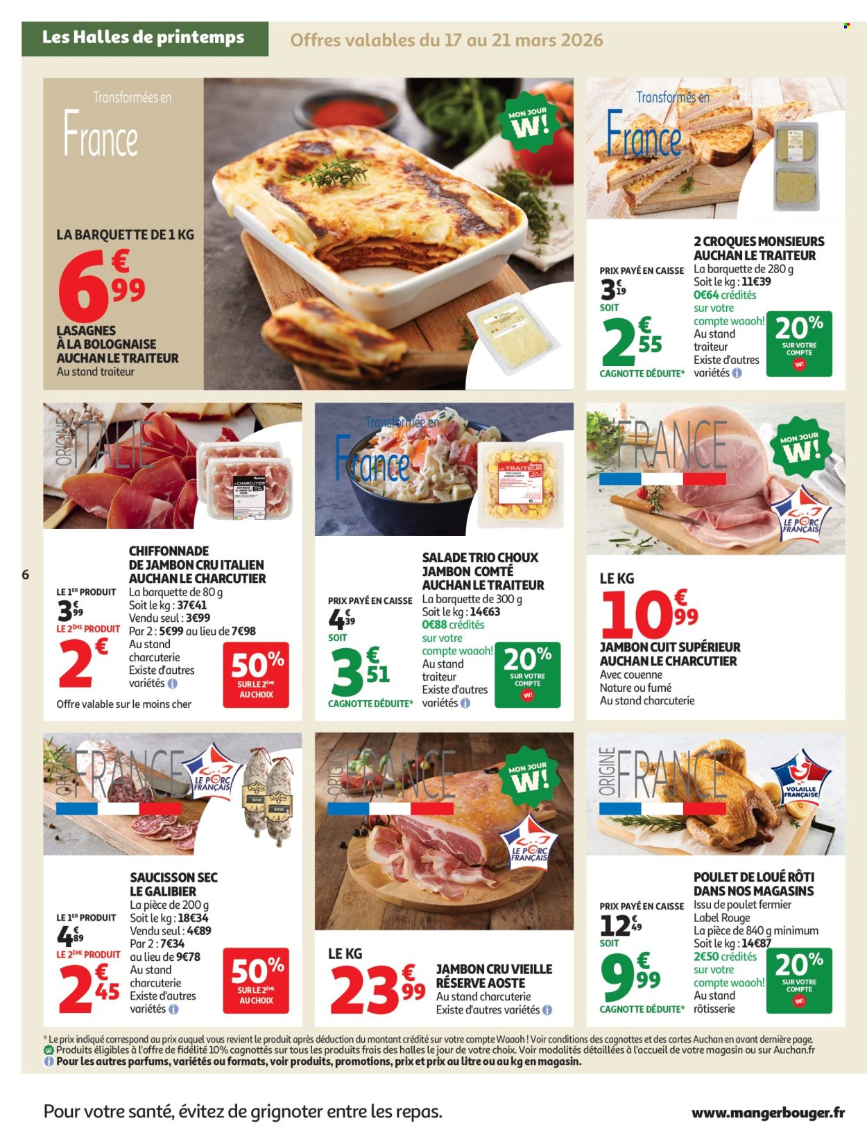 Catalogue Auchan - 17/03/2026 - 22/03/2026. Page 6