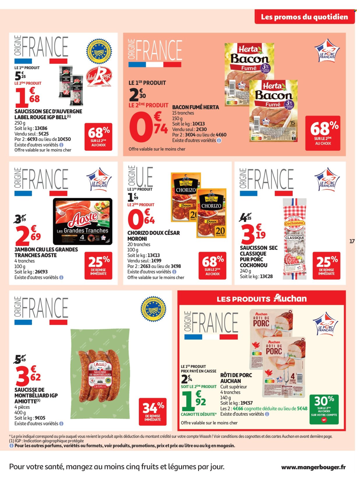 Catalogue Auchan - 17/03/2026 - 22/03/2026. Page 17