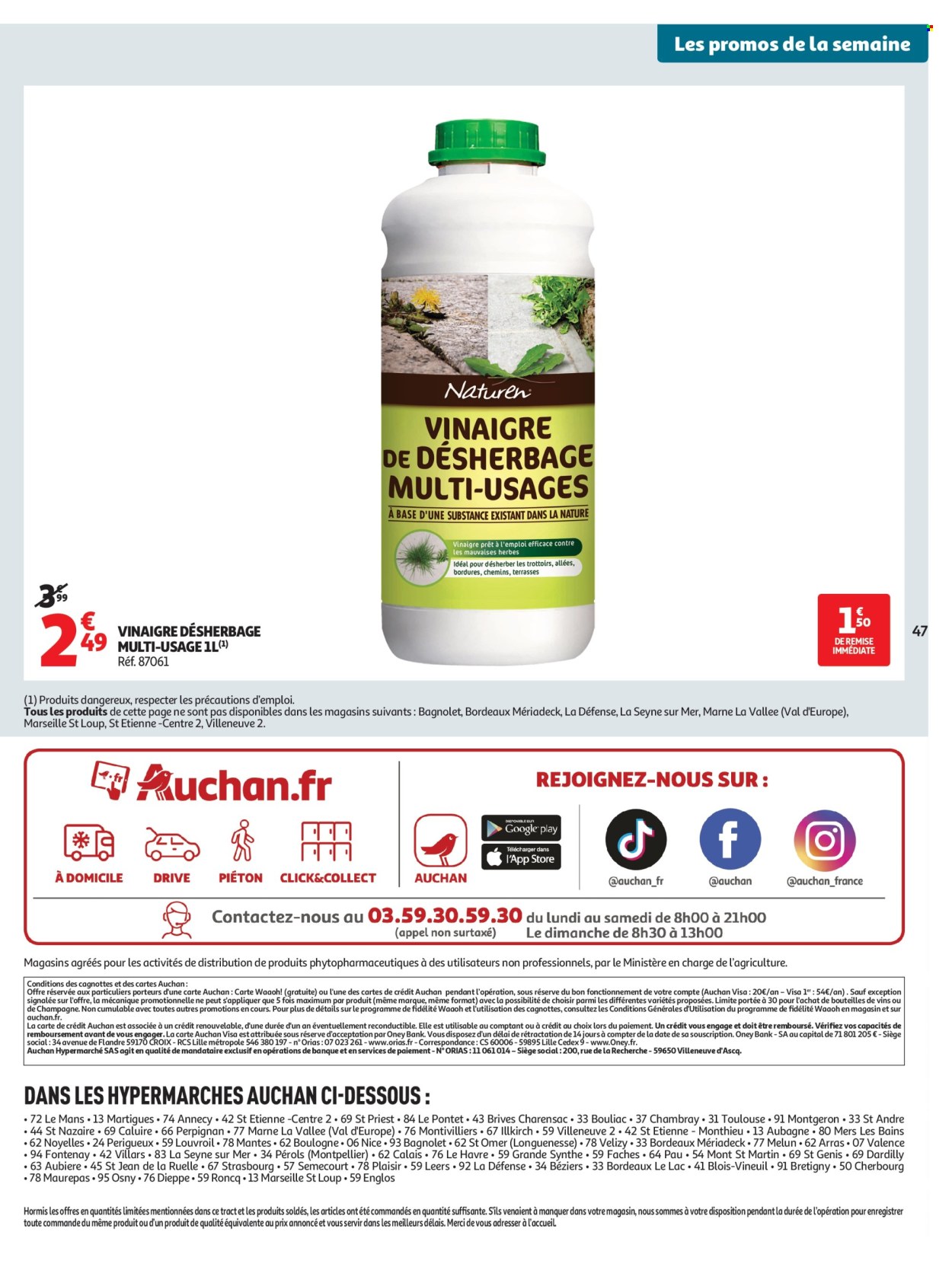 Catalogue Auchan - 17/03/2026 - 22/03/2026. Page 47