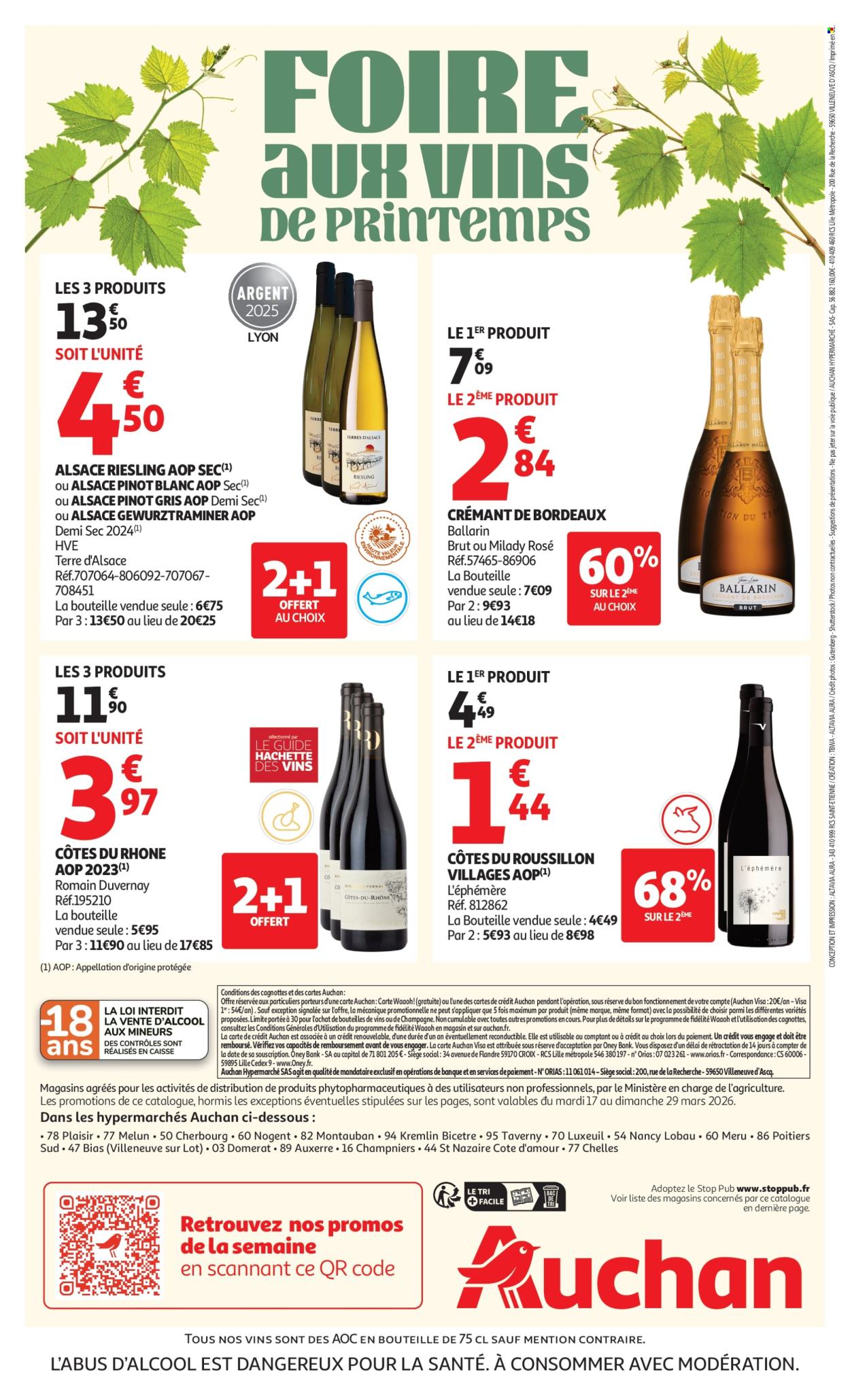 Catalogue Auchan - 17/03/2026 - 29/03/2026. Page 24