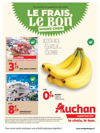 Catalogue Auchan - 17/03/2026 - 21/03/2026.