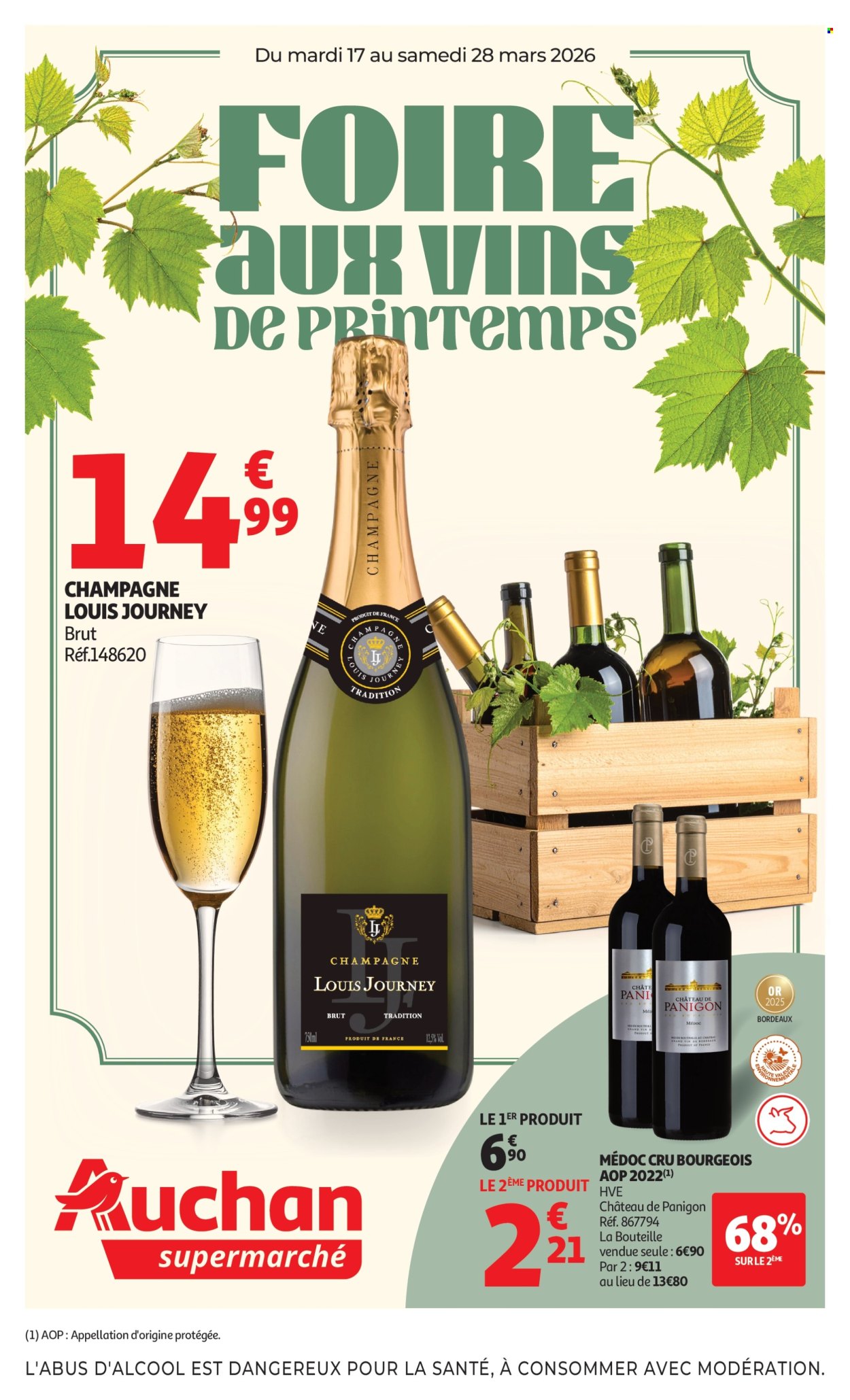 Catalogue Auchan - 17/03/2026 - 28/03/2026. Page 1