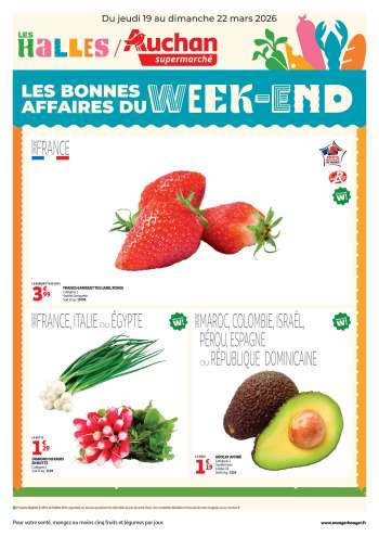 Catalogue Auchan - 19/03/2026 - 22/03/2026.