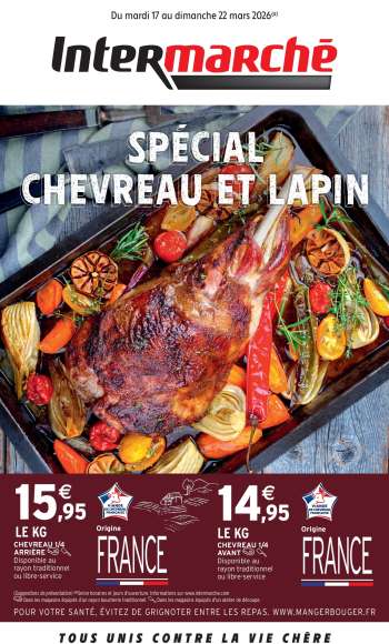 Catalogue Intermarché - 17/03/2026 - 22/03/2026.
