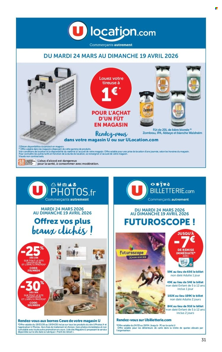 Catalogue SUPER U - 24/03/2026 - 19/04/2026. Page 31