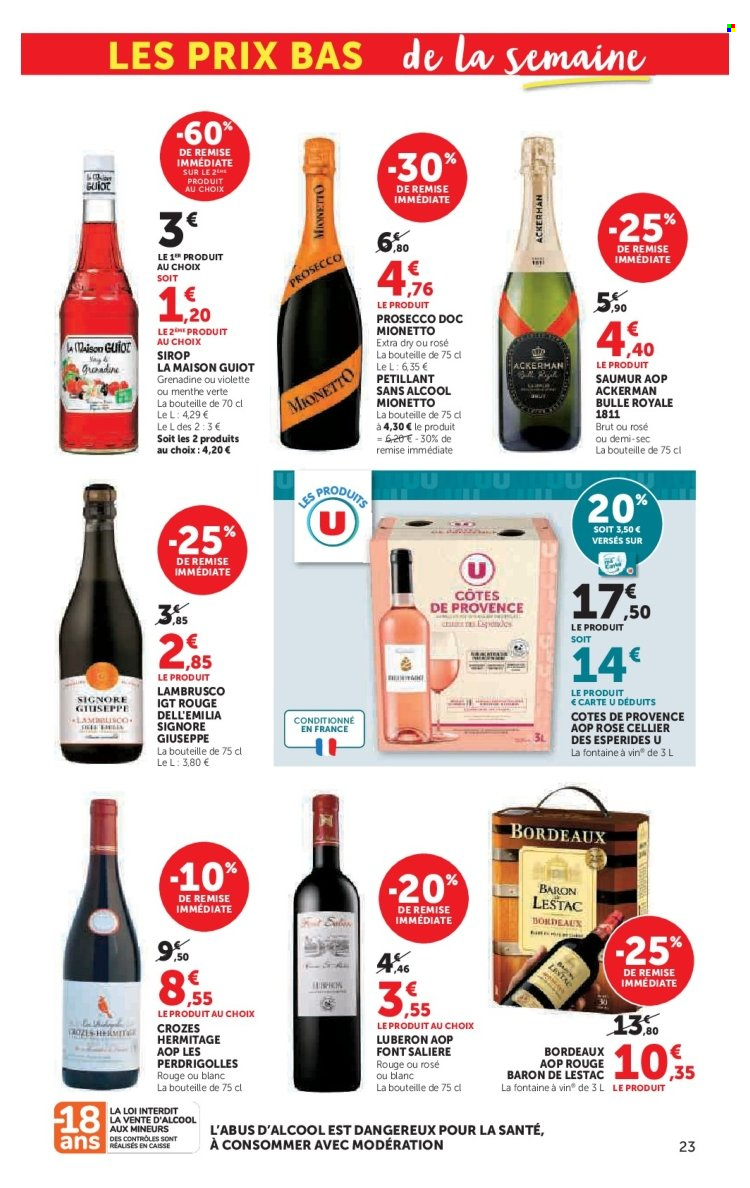 Catalogue SUPER U - 24/03/2026 - 06/04/2026. Page 23