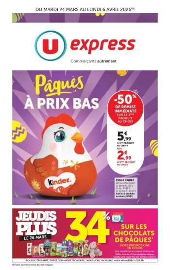 Catalogue U express - 24/03/2026 - 06/04/2026.