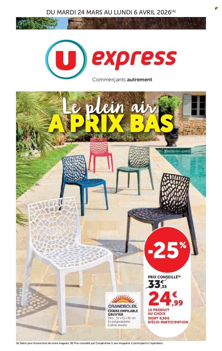 Catalogue U express - 24/03/2026 - 06/04/2026.