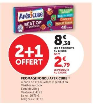 Fromage Fondu Apéricube