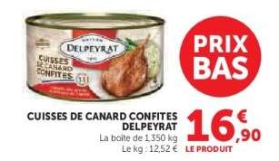 Cuisses de Canard Confites Delpeyrat