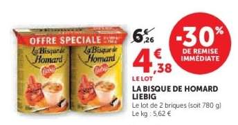 La Bisque de Homard Liebig