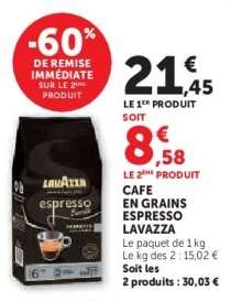 Café en grains Espresso Lavazza