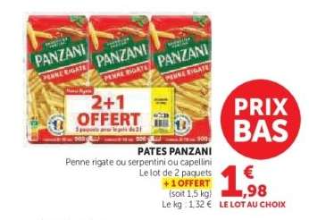 PÂTES "PANZANI"