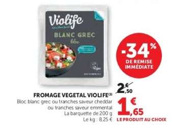 FROMAGE VEGETAL VIOLIFE