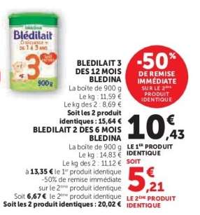 Blédilait 3 dès 12 mois Blédina