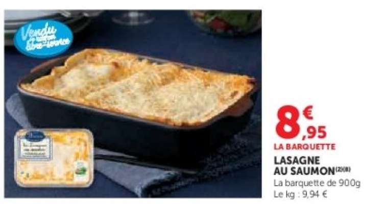 Lasagne au Saumon